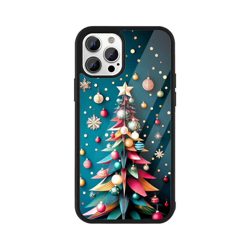 Abstract Christmas tree design