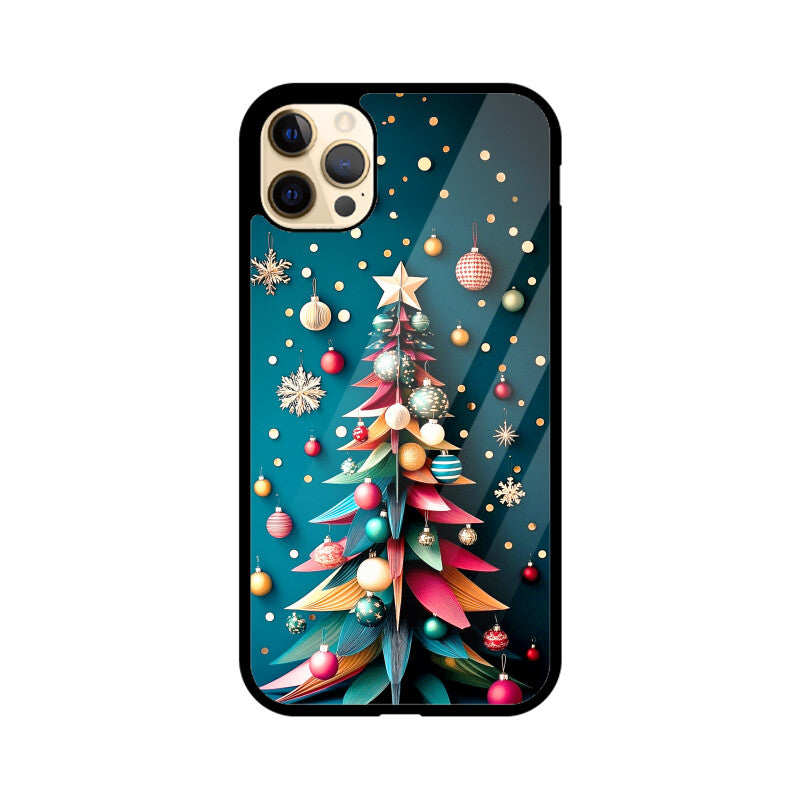 Abstract Christmas tree design