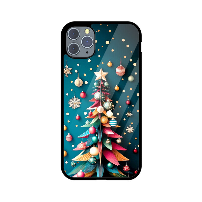 Abstract Christmas tree design