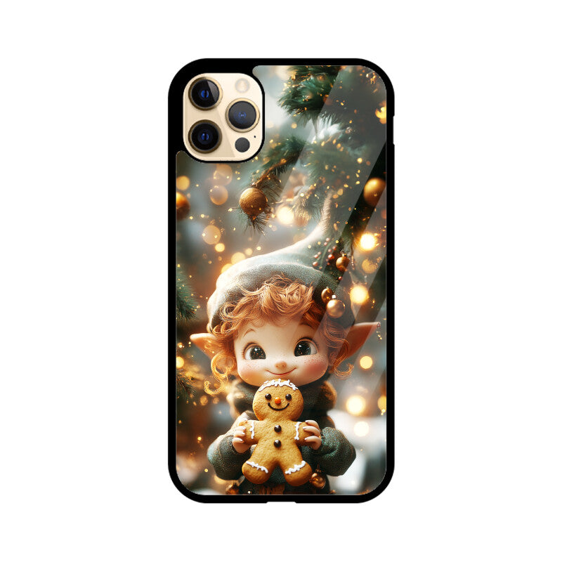 Female elf with a gingerbread