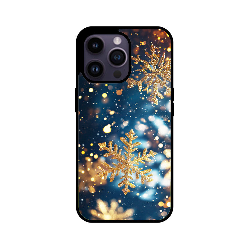 Aurora gold snowflake radiance