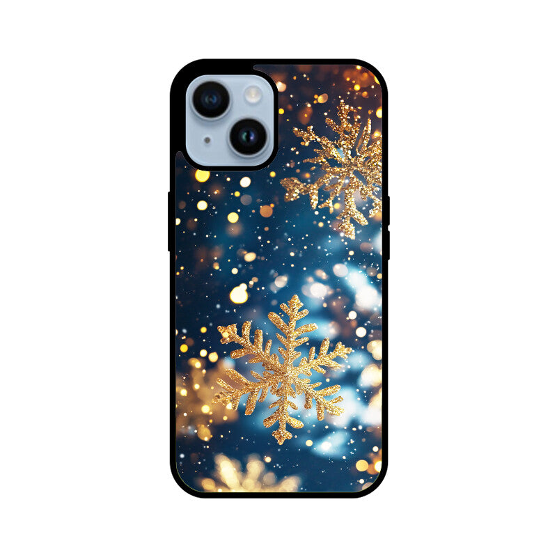 Aurora gold snowflake radiance