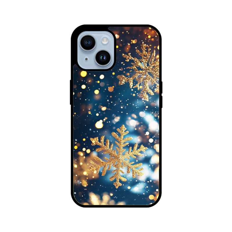 Aurora gold snowflake radiance