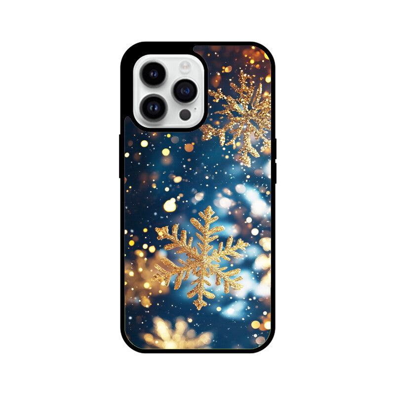Aurora gold snowflake radiance