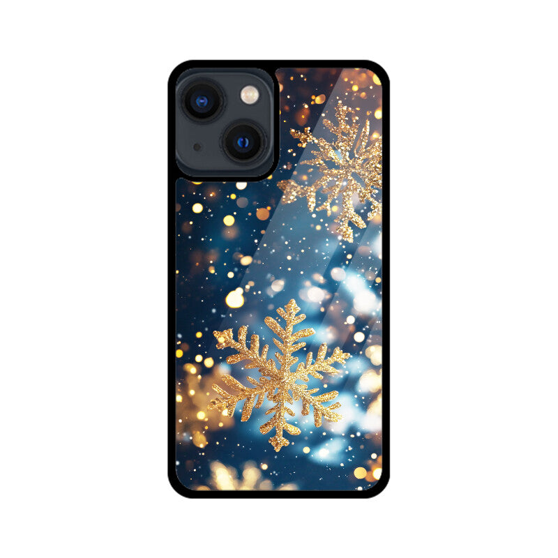 Aurora gold snowflake radiance