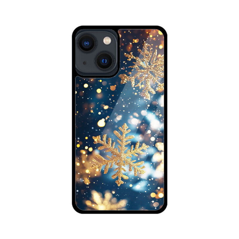 Aurora gold snowflake radiance