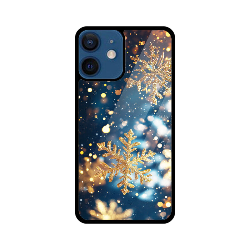 Aurora gold snowflake radiance