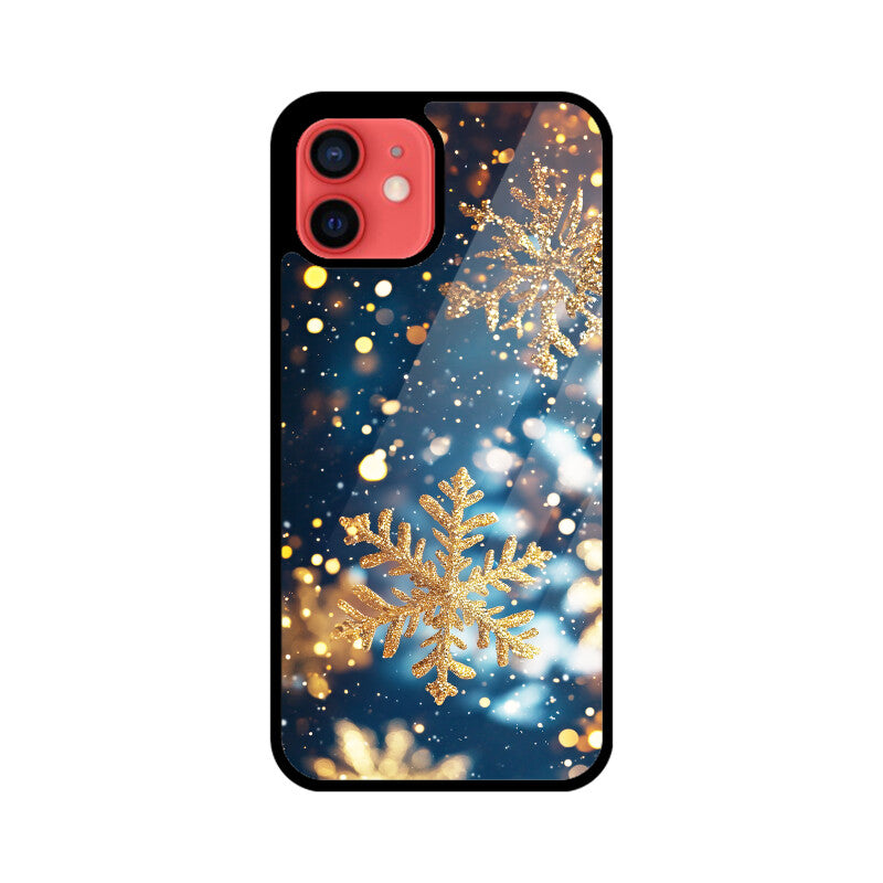Aurora gold snowflake radiance