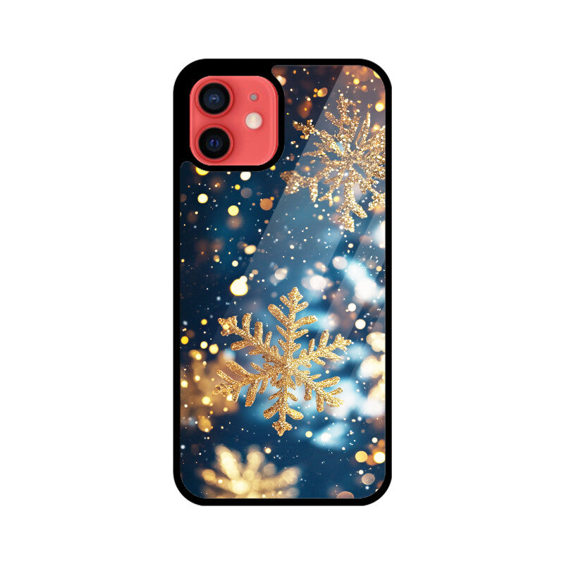 Aurora gold snowflake radiance