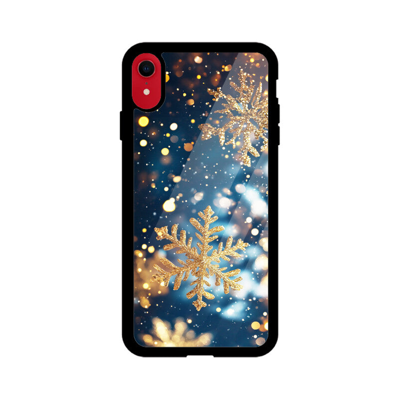 Aurora gold snowflake radiance