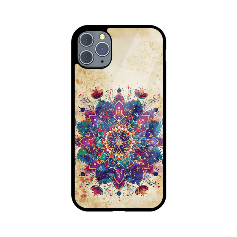 Vibrant Mandala Art Butterfly Design