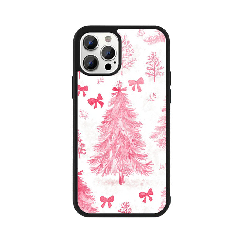 Pink art Christmas tree