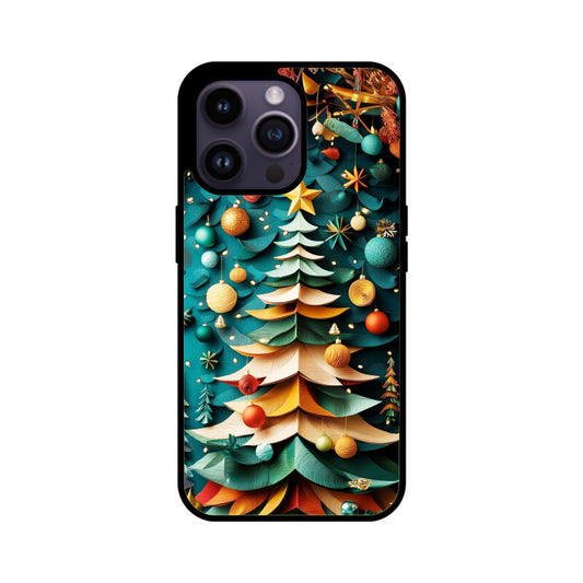 Creative paper art Christmas tree
