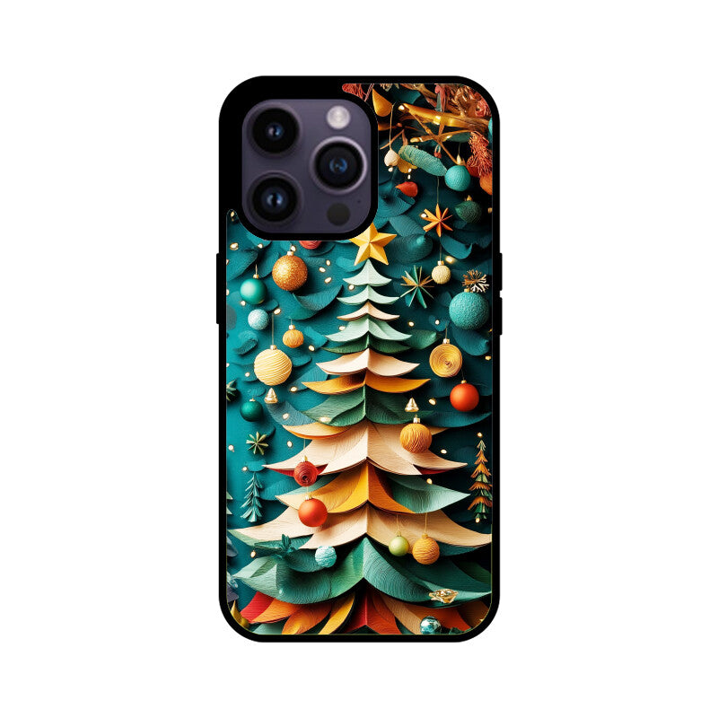 Creative paper art Christmas tree