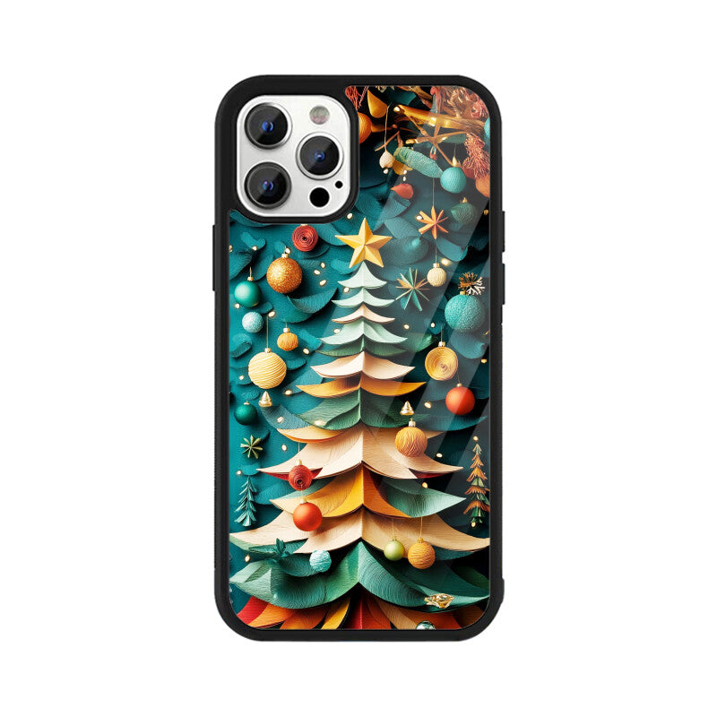 Creative paper art Christmas tree
