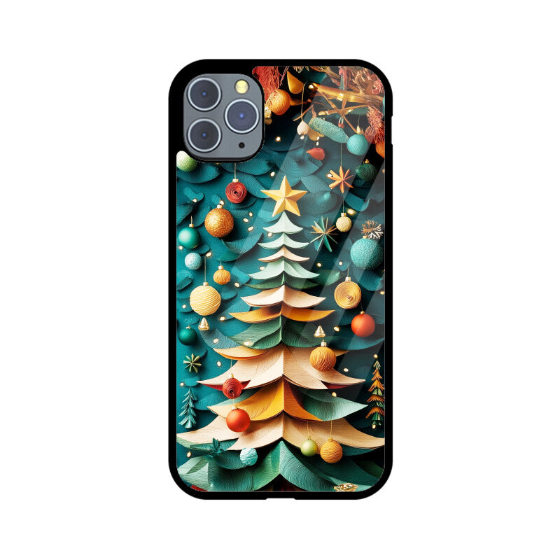 Creative paper art Christmas tree