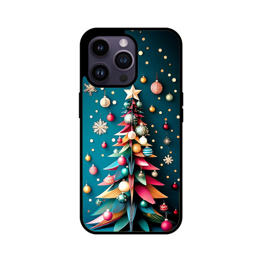 Abstract Christmas tree design