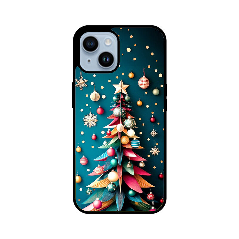 Abstract Christmas tree design