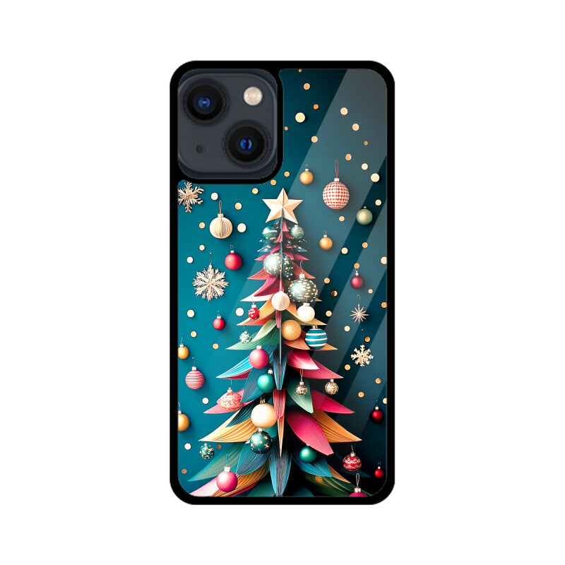 Abstract Christmas tree design