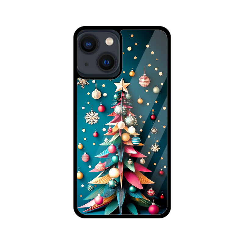 Abstract Christmas tree design