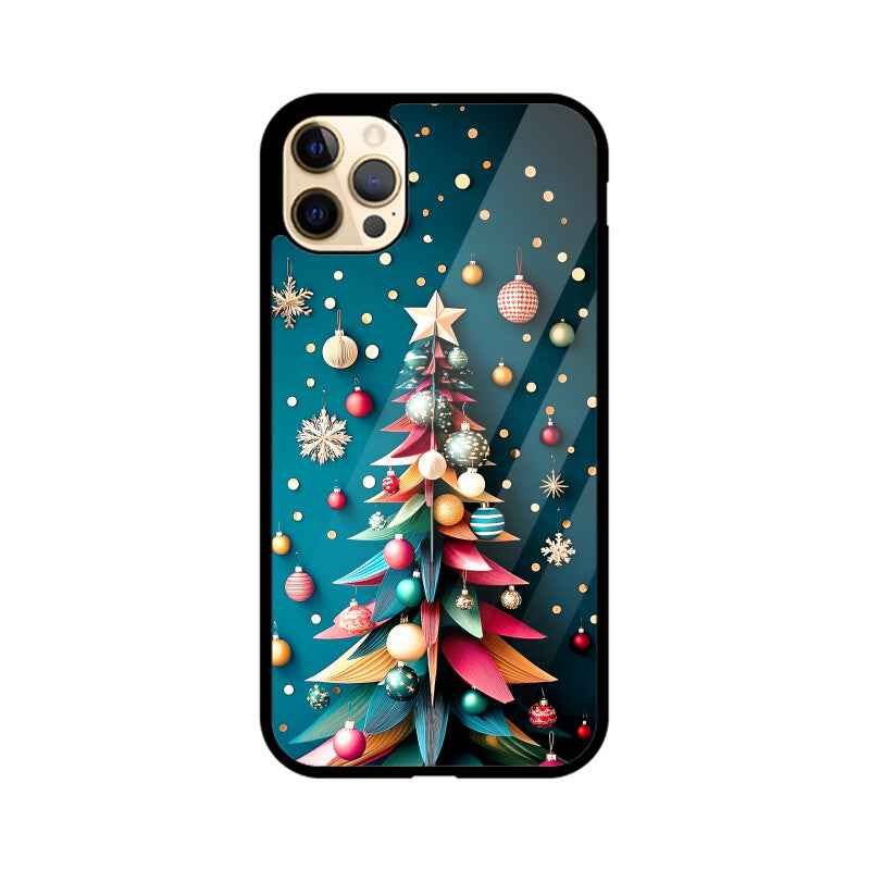 Abstract Christmas tree design