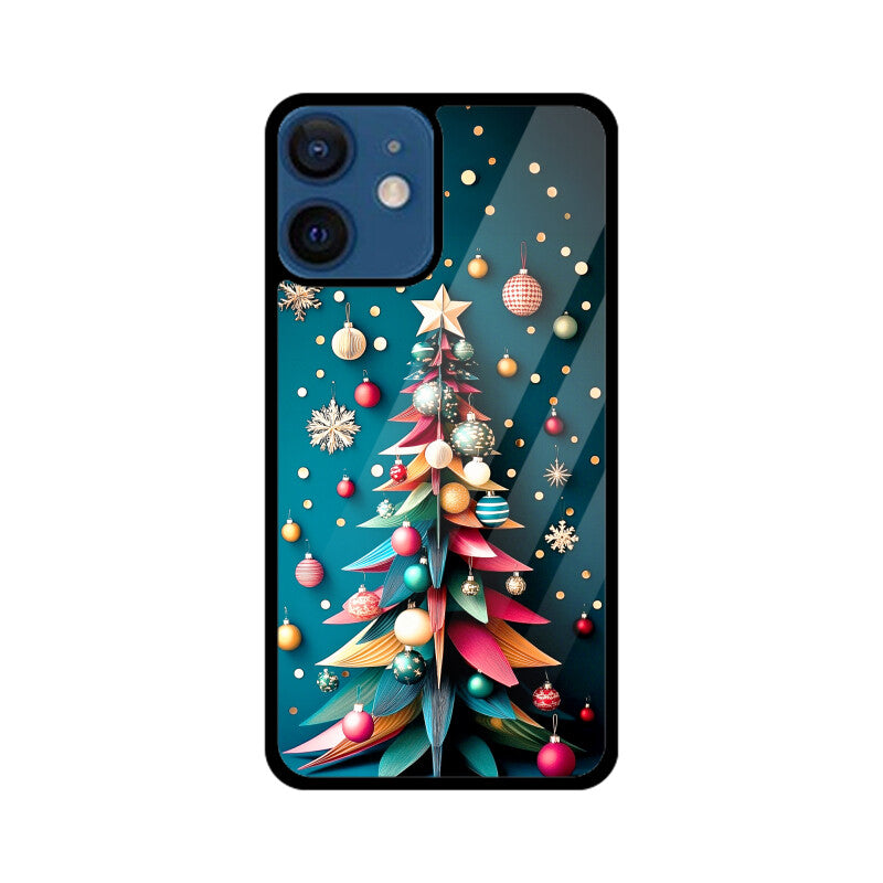 Abstract Christmas tree design