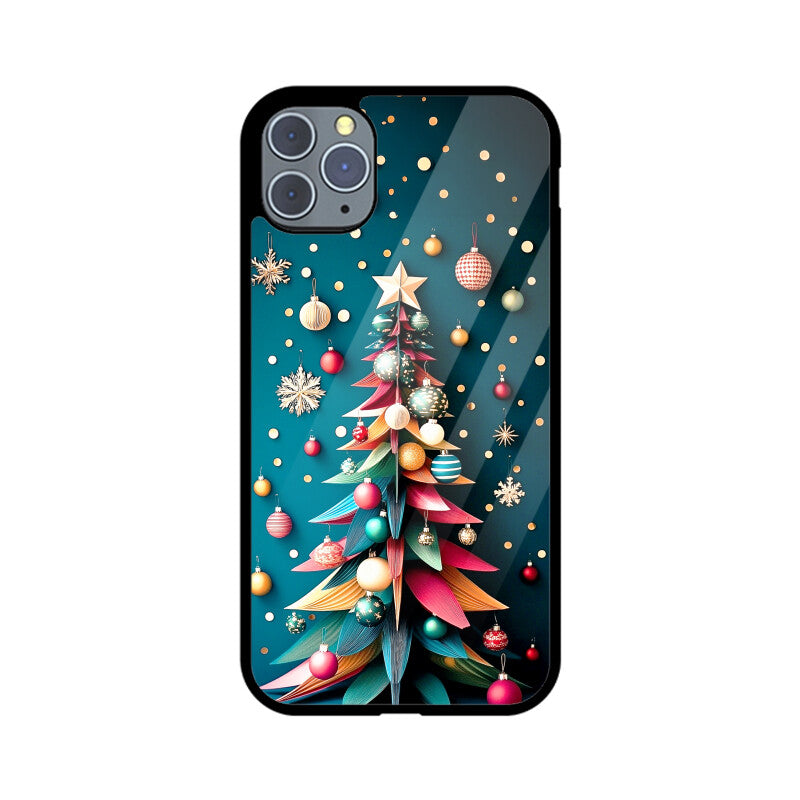 Abstract Christmas tree design