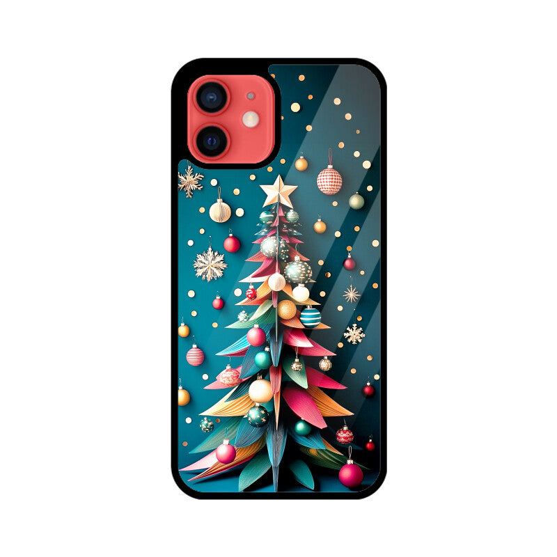 Abstract Christmas tree design